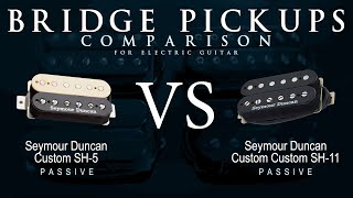 Video thumbnail for Seymour Duncan CUSTOM SH-5 vs CUSTOM CUSTOM SH-11 - Bridge Guitar Pickup Comparison Tone Demo by Mike Stamper