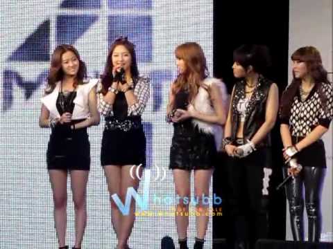 [Whatsubb Video] 100214 4Minute The 1st Showcase in Thailand Part1/4
