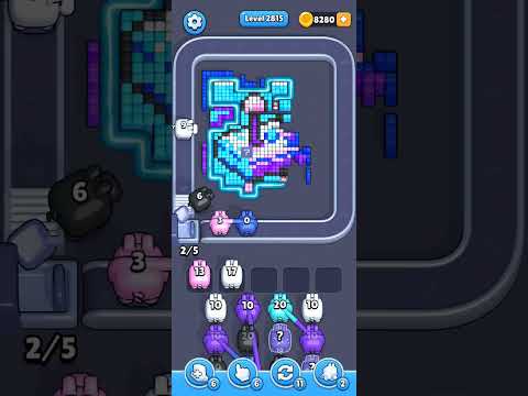 Pixel Flow Level 2815 Walkthrough