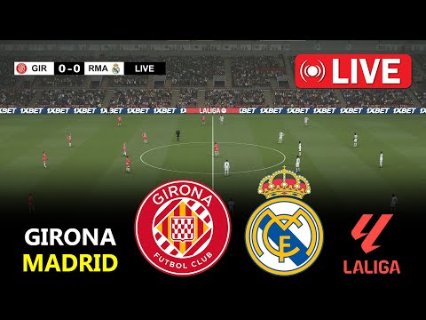 Girona vs Real Madrid | La Liga 2025/26 | Full Match Streaming | PES 21 Simulation