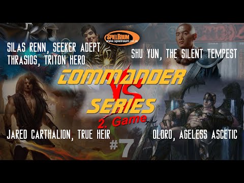 SpielRaum Commander Series 7 - Jared Carthalion vs. Oloro vs. Shu Yun vs. Silas Renn + Thrasios - G2