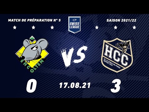 17.08.2021 EHC Olten - HC La Chaux-de-Fonds (0-3)