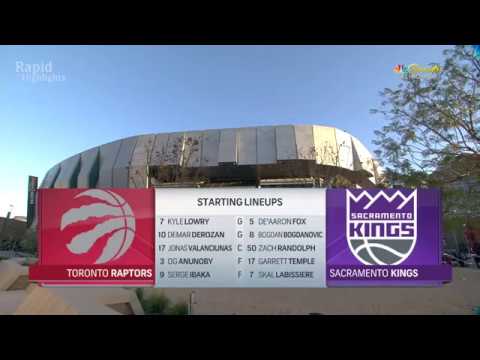 Sacramento Kings vs Toronto Raptors Full Game Highlights 10 Dec 2017-18 NBA Season