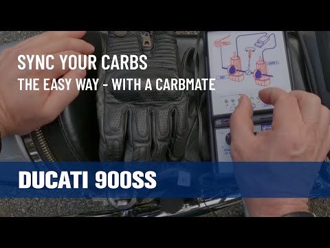 Easy Carb Sync - Ducati 900SS Bevel Tuning