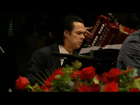 Nick Cave Sings "A Rainy Night in Soho" at Shane MacGowan's Funeral