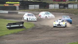 preview picture of video 'MSA British Rallycross Championship 2013 - Round 6 Lydden Hill'