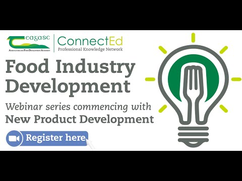 Food Development Webinar - Introduction to New Product Development
