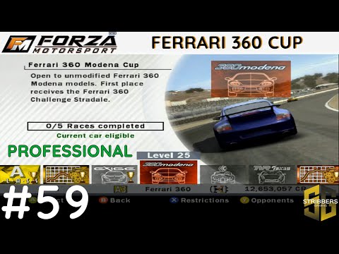 Forza Motorsport Playthrough (Hard Difficulty) - Ep.59 - Professional Ferrari 360 Modena Cup