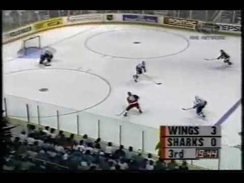 1995 Playoffs: Det @ SJ - Game 3 Highlights