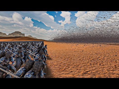 Can 10.000 Aragorn's Break 100.000 Super Uruk Hai Crossbows ? - Ultimate Epic Battle Simulator 2