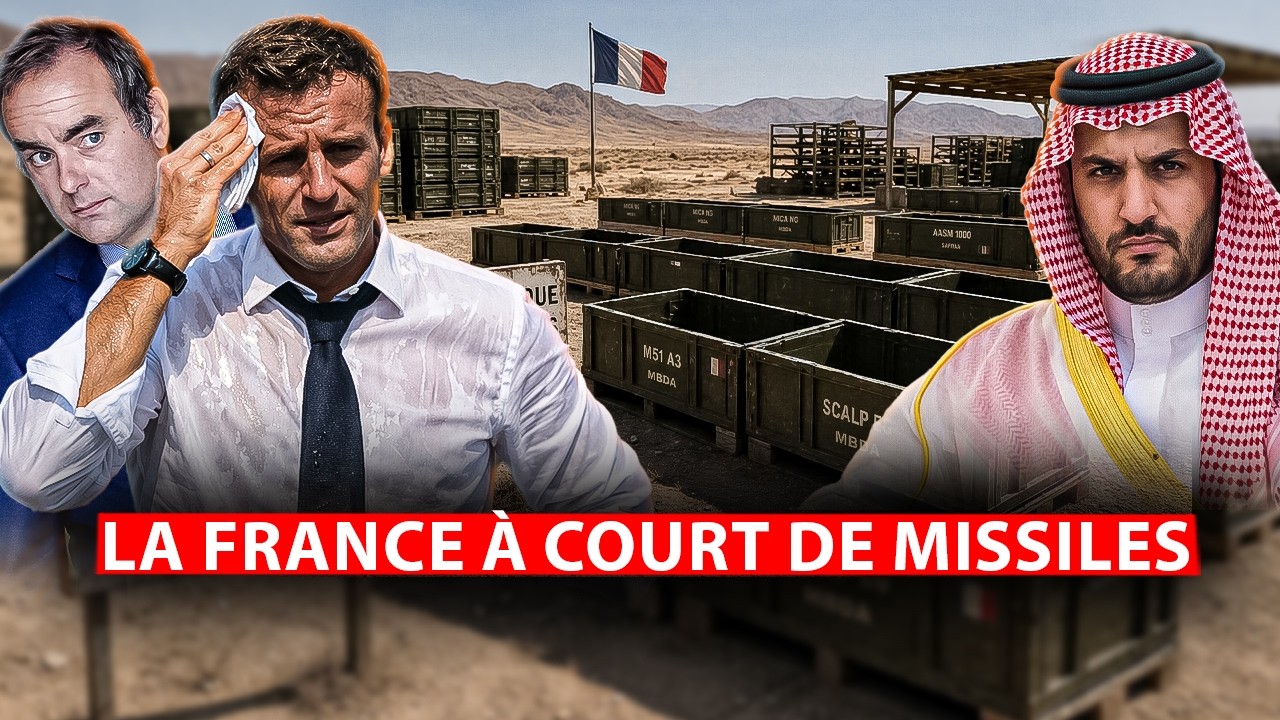 La France a épuisé son stock de missiles au Moyen Orient.
