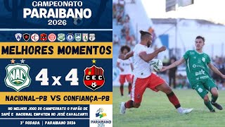 Match Highlights - campeonato paraibano confianca esporte-de-patos