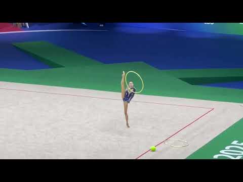 Rhythmic Gymnastics World Championships 2025-Carmel Kallemaa(CAN) hoop qualification 