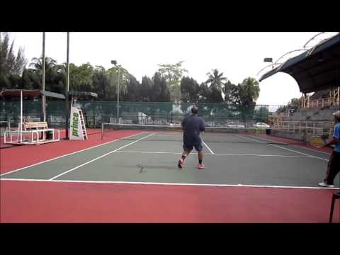 Tennis Training Kuala Lumpur 19 Oct 2013 (Alex & Ross)