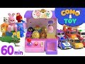 Como | Best Episode 60min | Learn colors and words | Cartoon video for kids | Como Kids TV