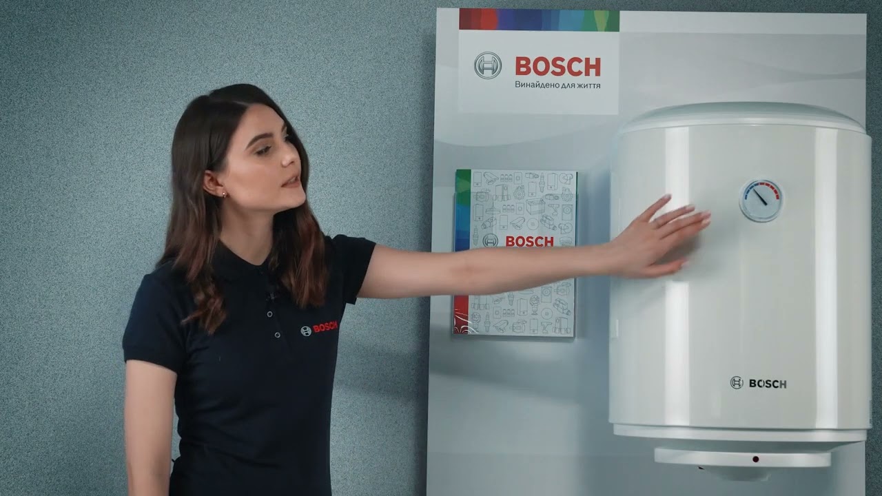 Водонагрівач Bosch Tronic 2000 TR2000T 50 SB (7736506088) video preview