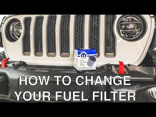 How to change fuel filters on Jeep Wrangler 