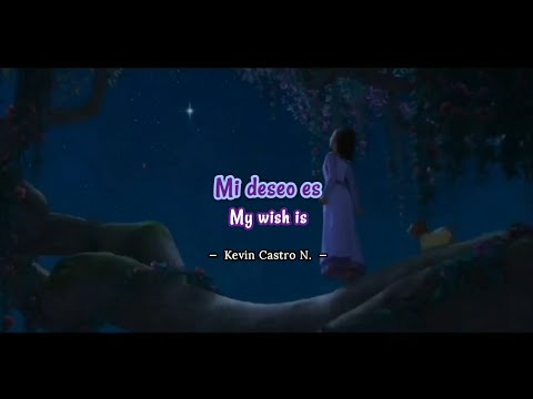 Wish — "Mi Deseo"(by Ambar Garces)Versión película - (Castellano)//(video+letra y lyrics)