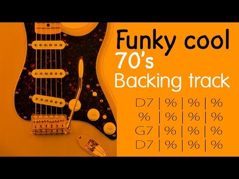 Funky Backing Track - 70's Cool Groove - (D7 - G7)