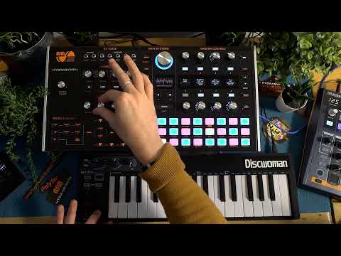 Mylar Melodies does Live Sound Design/Jams with ASM Hydrasynth!