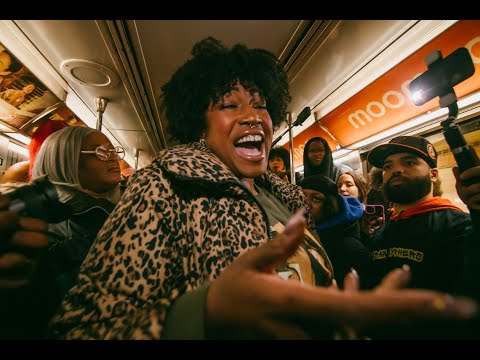 Dior Ashley Brown | All-Women Rap Cypher in NYC – 250+ Women on the 1 train! PT. 3 | 1TRAIN CYPHERS