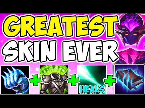 NEW DARK STAR KARMA SKIN!! Insane Tank Healing HP Armor Magic Resist Build Top League Of Legends S9