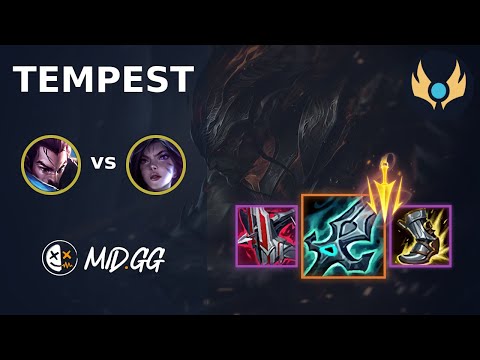 MID.GG: [ Tempest ] Yasuo BOT vs Kai'Sa | NA CHALLENGER | LOL Season 2025