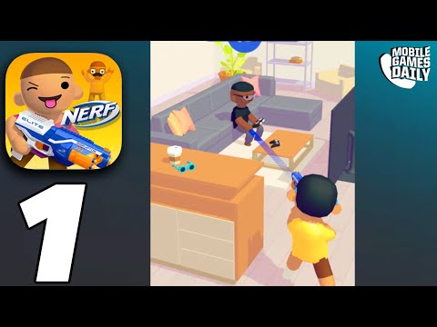 NERF EPIC PRANKS Gameplay Walkthrough Part 1 - Levels 1-25 (iOS Android) - YouTube