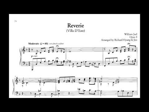 Billy Joel – Reverie "Villa d'Este", Op 3 (Joo)