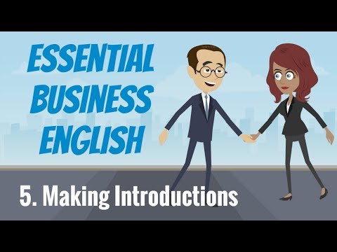 Making Introductions- Business English