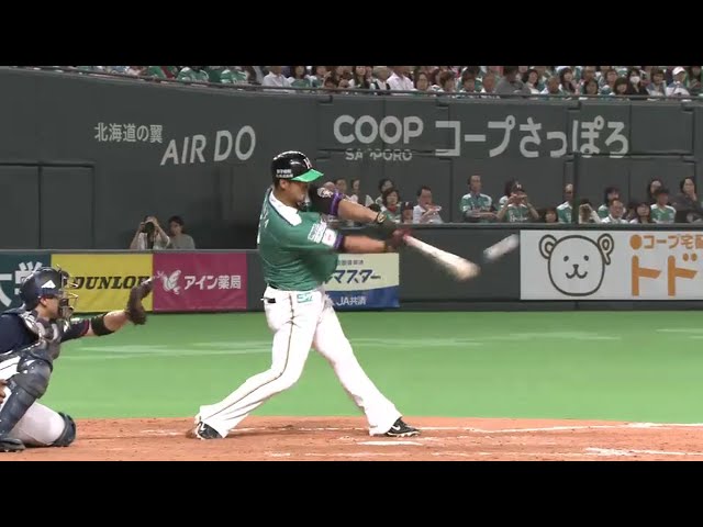【5回裏】ファイターズ・中田 追撃の一打でチームに貢献!! 2016/5/14 F-L
