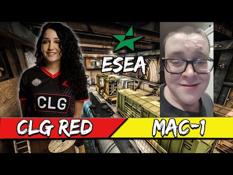 CLG RED VS MAC-1 ESPORTS - ESEA ADVANCED S33 - MATCH 7