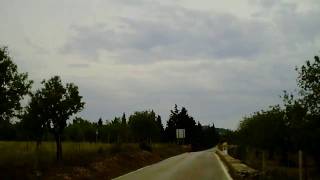 preview picture of video 'Radfahren Mallorca 2010  Son Servera MA 4041 Ri. Arta bis Bahnkreuzung'