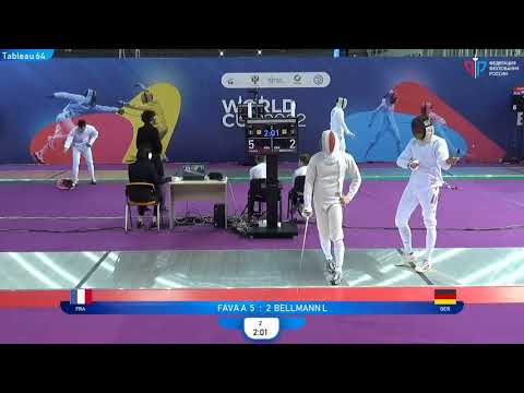 Sirius Epee 2022, ME Ind T64 Bellmann GER - Fava FRA