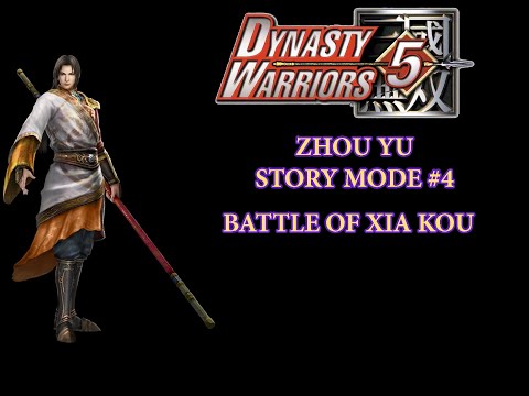 ☘ [Dynasty Warriors 5 - 真・三國無双4] Zhou Yu Story Mode #4 Battle of Xia Kou (周瑜) - Nemuless❀
