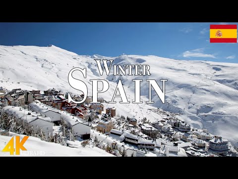 Winter Spain 4K Ultra HD • Stunning Footage Spain, Scenic Relaxation Film with Calming Music.