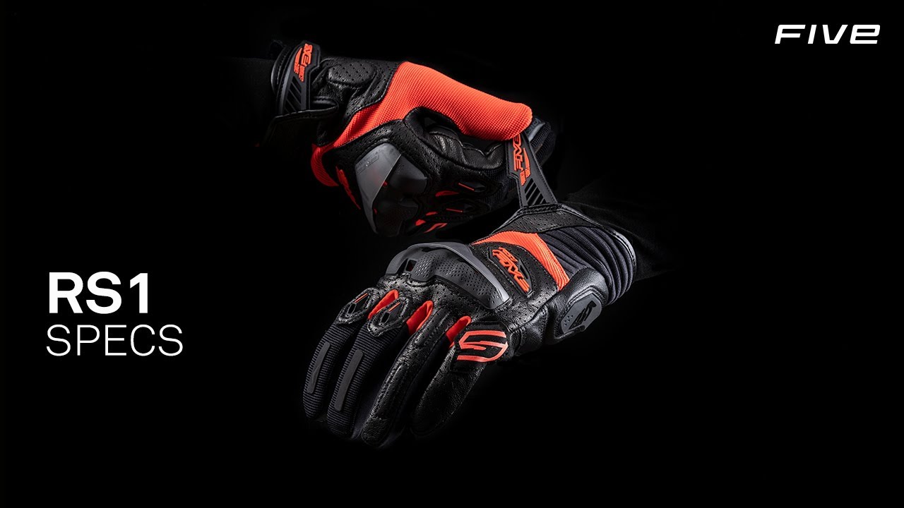 Five RS1 Gloves - Black Video