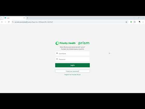 Priority Provider Portal