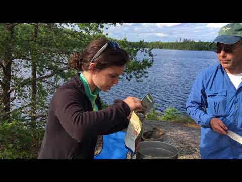 Demo of how easy it is to make Mountain House meals at your campsite. Even the dog wants some!