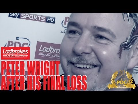 INTERVIEW: Peter Wright after the Ladbrokes World Darts Championship Final
