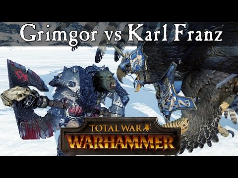 Deathmatch - Grimgor Ironhide vs Karl Franz - Total War Warhammer