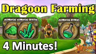 Wizard101 - How To Farm Dragoon Reagents! (Alchemical Extract)