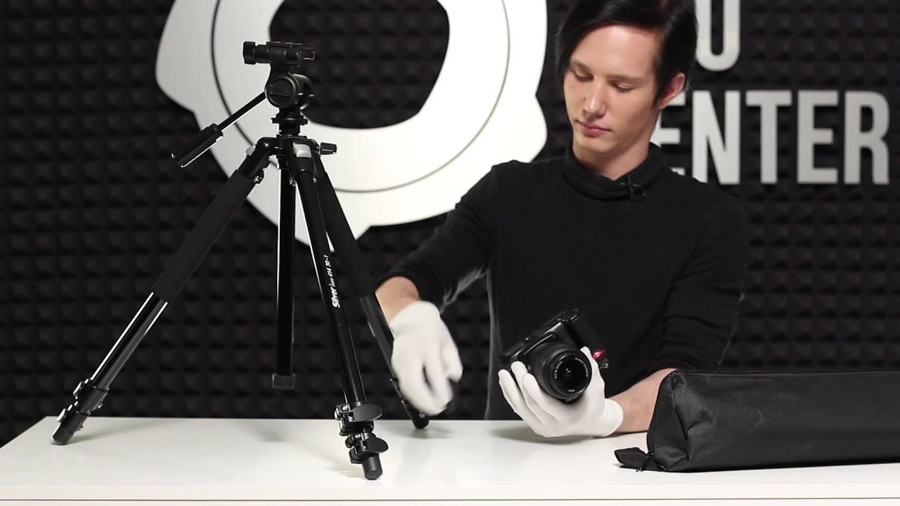 Штатив Falcon Eyes Silver Line 414 3D-1 алюминиевый сплав (с головой)