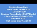 Connor Douglas 2022 CenterBack highlights 
