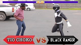 Black Ranger Vs Tio Choko