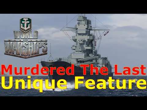 World of Warships-  This Ship Was Powercrept To Hell, Then WG Murdered Her Last Unique Feature