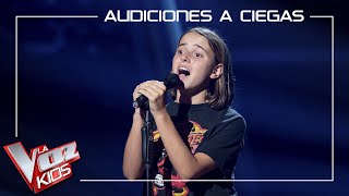 María Bolaño canta &#39;Undo&#39; | Audiciones a ciegas | La Voz Kids Antena 3 2022