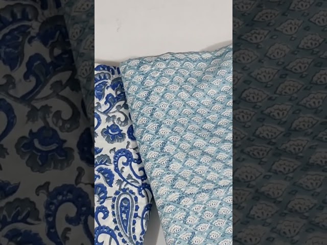 Hand Block Print Fabric - Printed Ladies Suit Fabric Manufacturer from ...