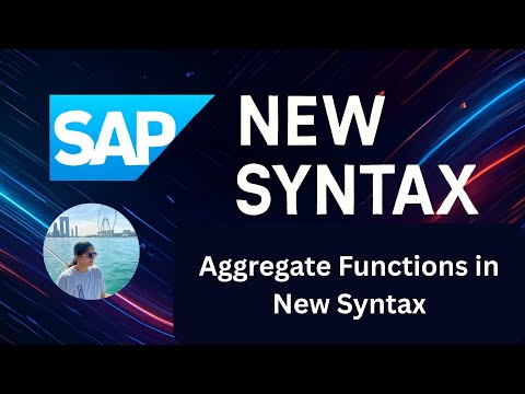 Aggregate Functions in New Syntax