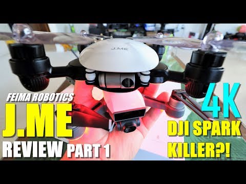 DJI SPARK KILLER?! - 4K Feima Robotics J.ME Drone Review - Part 1